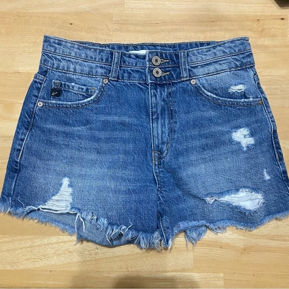 Kancan On The Move High Rise Double Button Denim … - image 3